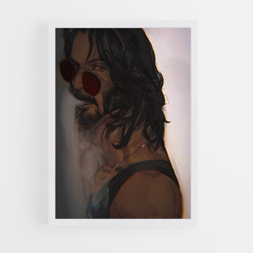 Poster Cyberpunk Vision (vue 3)